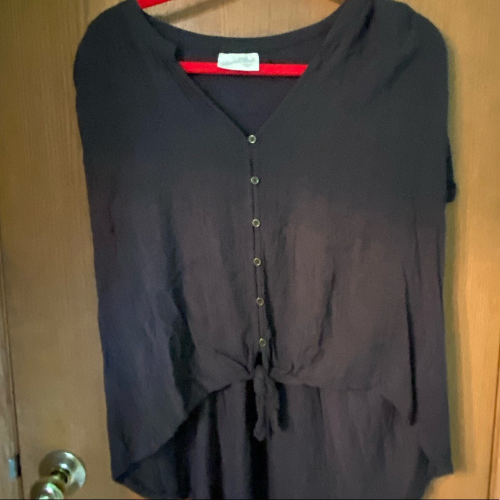 Women’s high low blouse